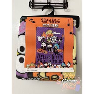 Hello Kitty and Friends Halloween Throw Blanket